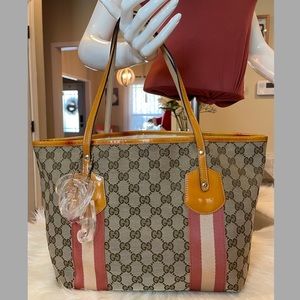Gucci Tote Jolie Varnished Leather